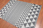 5x8 Handmade Wool Oriental Area Rug Beige, Gray Color