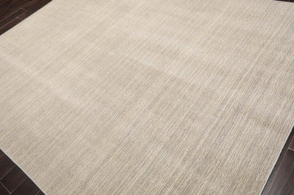 LoomBloom Multi Sizes Beige Hand Woven Contemporary Textured New Zealand Wool Oriental Area Rug
