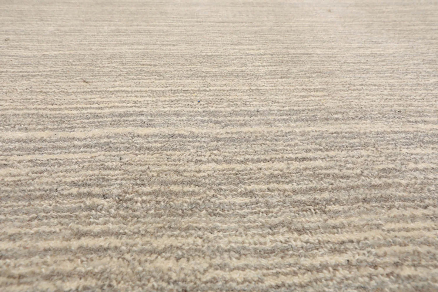 LoomBloom Multi Sizes Beige Hand Woven Contemporary Textured New Zealand Wool Oriental Area Rug