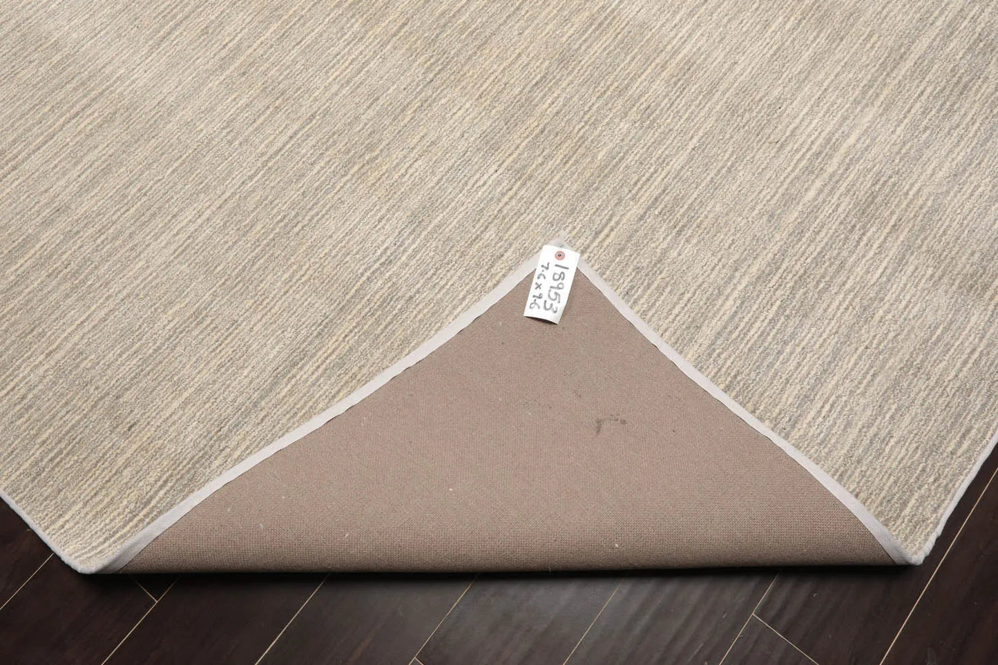LoomBloom Multi Sizes Beige Hand Woven Contemporary Textured New Zealand Wool Oriental Area Rug