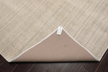 LoomBloom Multi Sizes Beige Hand Woven Contemporary Textured New Zealand Wool Oriental Area Rug