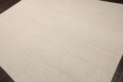 LoomBloom Multi Size Beige Hand Tufted Contemporary Berber Textured 100% New Zealand Wool Oriental Area Rug