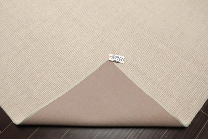 LoomBloom Multi Size Beige Hand Tufted Contemporary Berber Textured 100% New Zealand Wool Oriental Area Rug