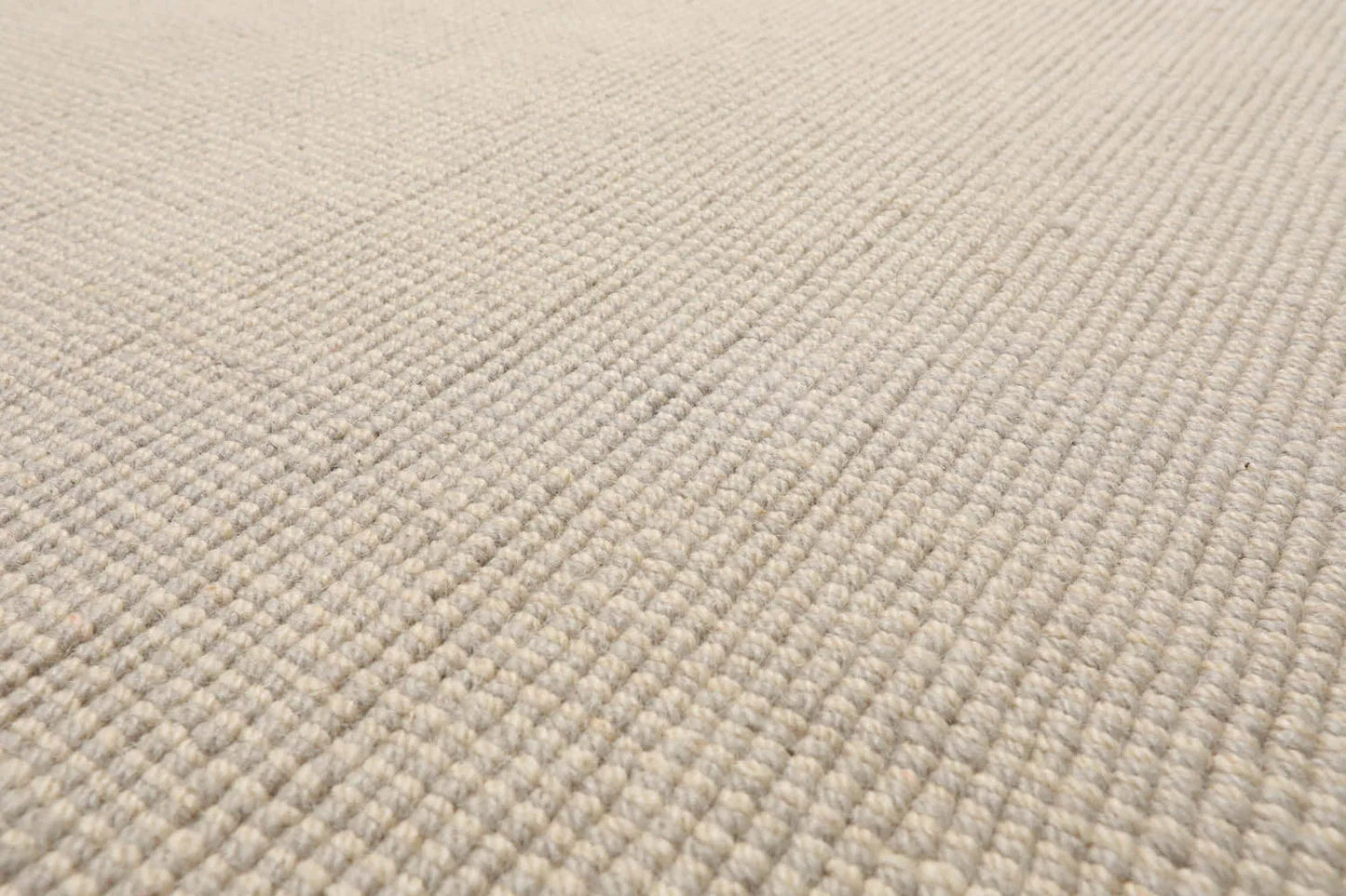 LoomBloom Multi Size Beige Hand Tufted Contemporary Berber Textured 100% New Zealand Wool Oriental Area Rug