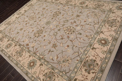 LoomBloom Multi Sizes Taupe Traditional Agra Hand Tufted  Wool Oriental Area Rug