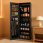 Mirror Jewelry Cabinet Armoire Wall Mounted Lockable