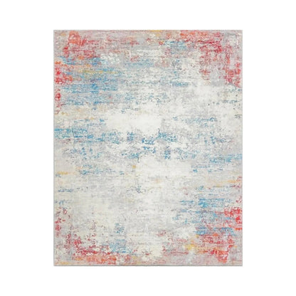 LoomBloom Multi Sizes Beige Machine Made Contemporary/ Abstract Abstract Flatweave Polyester Oriental Area Rug