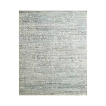 8x10 Celadon,Beige Hand Knotted Hand Made 100% Wool Modern & Contemporary Oriental Area Rug
