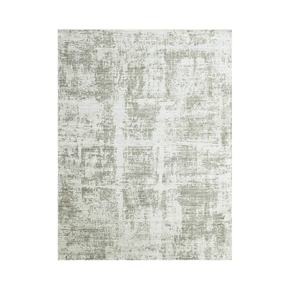 Multi Size Ivory, Gray Color Hand Knotted 100% Wool Modern & Contemporary Oriental Area Rug