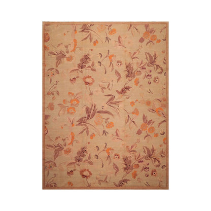 9x12 Tan,Taupe Hand Knotted Tibetan 100% Wool Michaelian & Kohlberg Traditional Oriental Area Rug