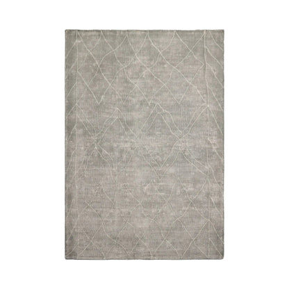 Hand Woven Rustic/Primitive Moroccan Wool Oriental Area Rug by LoomBloom 5x8