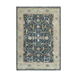 Multi Size Blue Hand Knotted Traditional Oushak Wool Oriental Area Rug