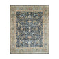 Multi Size Blue Hand Knotted Traditional Oushak Wool Oriental Area Rug