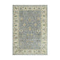 Multi Size Blue Hand Knotted Traditional Oushak Wool Oriental Area Rug