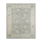 Multi Size Traditional Gray Wool Hand Knotted Turkish Oushak Oriental Rug