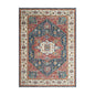 Multi Size Navy Hand Knotted Traditional Oushak Wool Oriental Area Rug