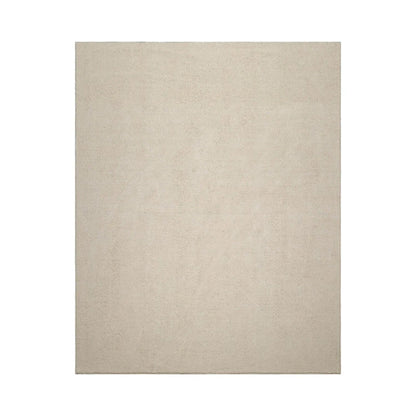 LoomBloom Multi Sizes Ivory Hand Woven Contemporary Textured New Zealand Wool Oriental Area Rug