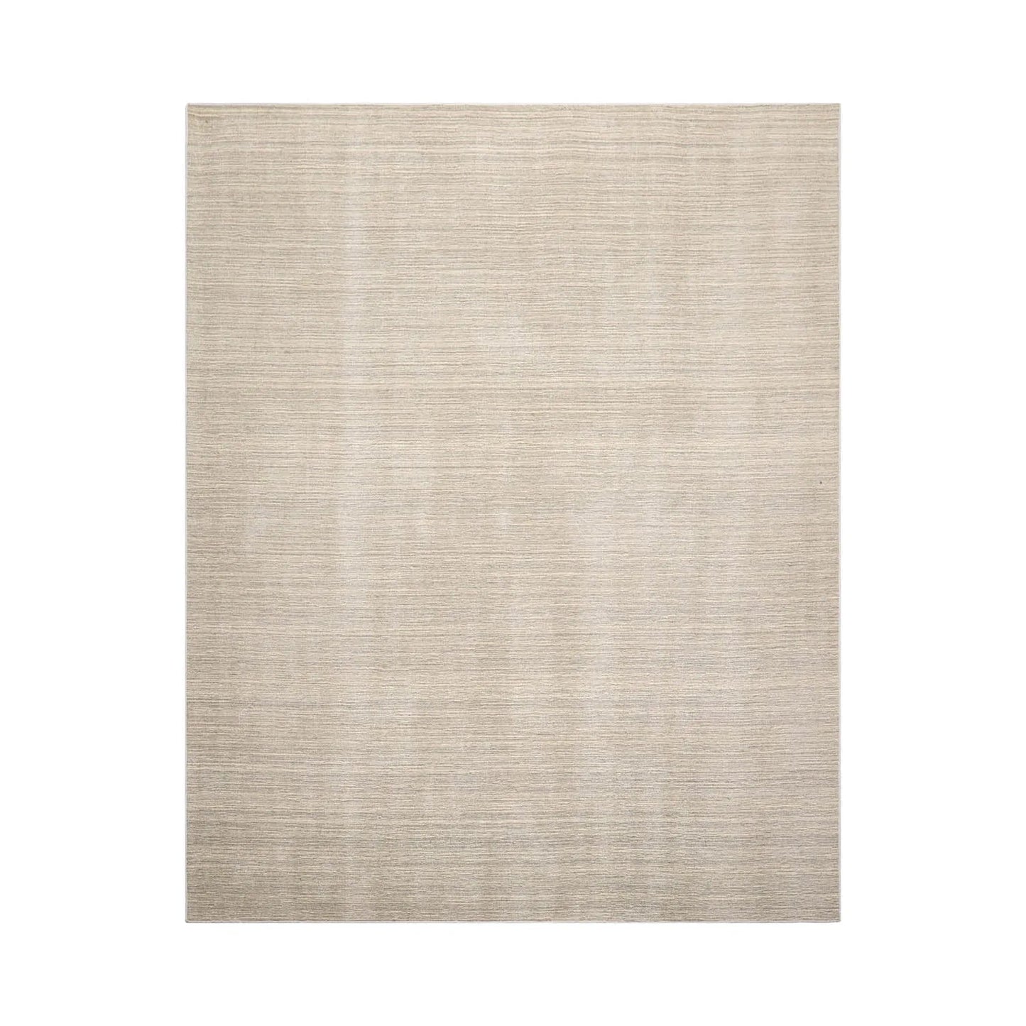 LoomBloom Multi Sizes Beige Hand Woven Contemporary Textured New Zealand Wool Oriental Area Rug