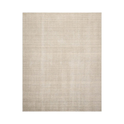 LoomBloom Multi Sizes Beige Hand Woven Contemporary Textured New Zealand Wool Oriental Area Rug
