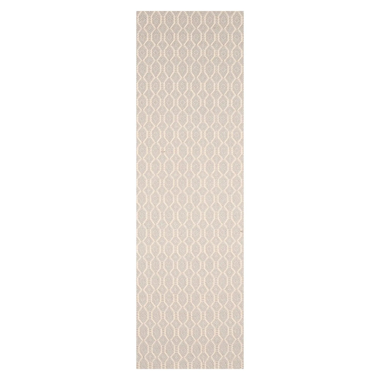 LoomBloom Multi Sizes Gray Hand Woven Flatweave Contemporary Geometric 100% New Zealand Wool Oriental Area  Rug