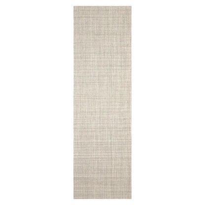 LoomBloom Multi Size Beige Hand Woven Contemporary Textured Flatweave New Zealand Wool  Oriental Area Rug