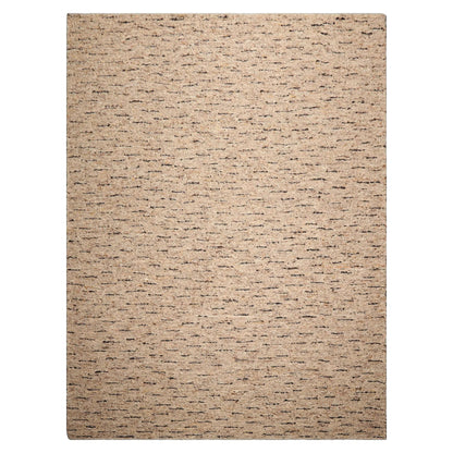 LoomBloom Multi Sizes Oatmeal Hand Woven Flatweave Contemporary Geometric Wool Oriental Area Rug
