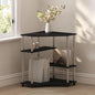 Turn N Tube Corner Shelf Americano Display Rack Bookshelf