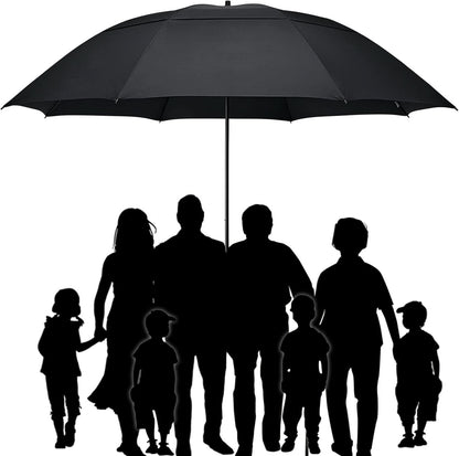 80 Inch Windproof Golf Umbrella For Family Outdoor Use