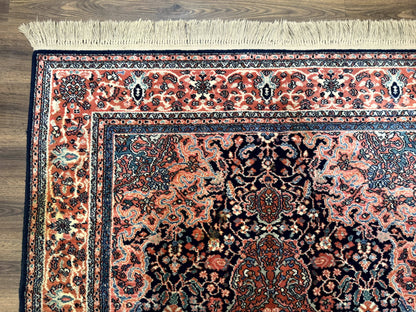 Karastan Rug 5.9 x 9, Ka'shan Medallion #741, Original Collection 700 Series, Discontinued, Wool Pile