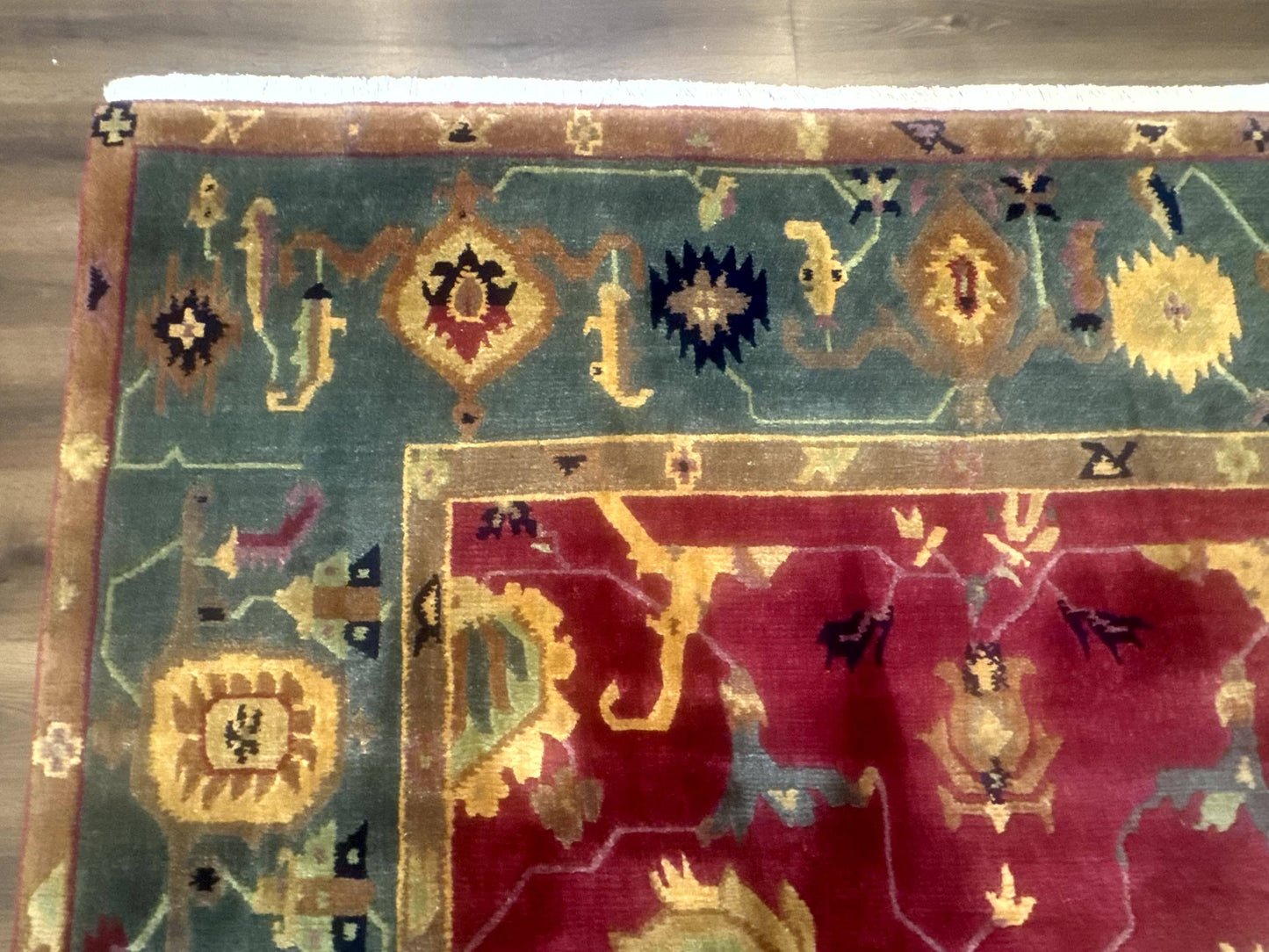 Tufenkian Rug 8x10, Tibetan Room Sized Carpet, Soft Thick Wool Pile