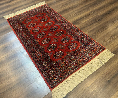 Karastan Rug 3x5, Antique Bokhara #734, Rare, Wool Pile Discontinued Karastan, Original 700 Series