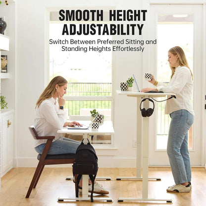 47 Inch Electric Standing Desk Height Adjustable Ergonomic