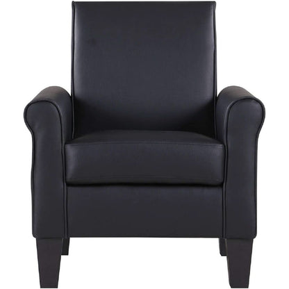 Black Accent Chair Modern Design For Living Room Furniture