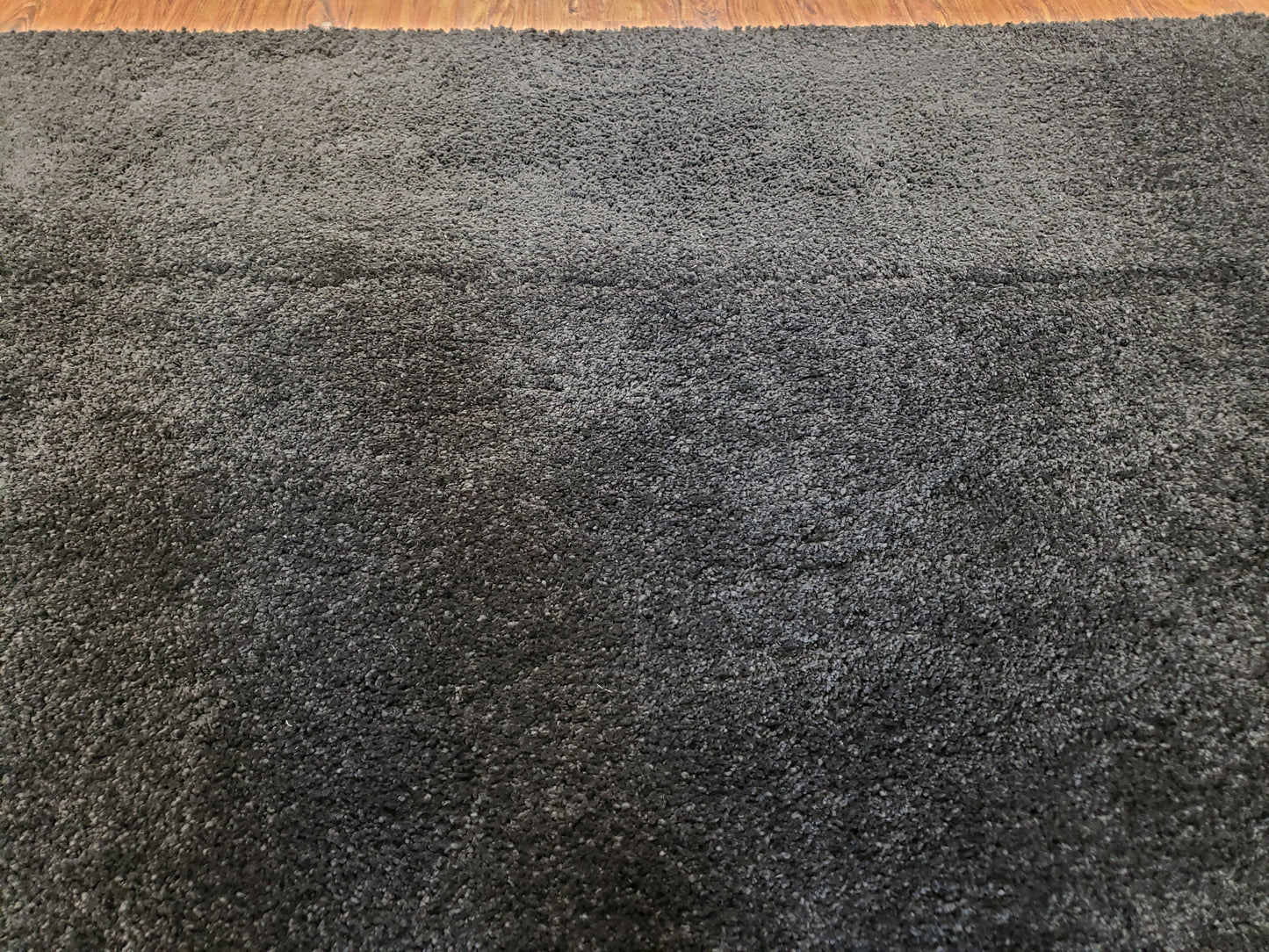 Black Shag Rug 8x10, Savafieh Milan Fluffy Black Carpet, Room Sized Shag Rug, Modern Contemporary Rug, Soft Living Room Rug, Bedroom Rug