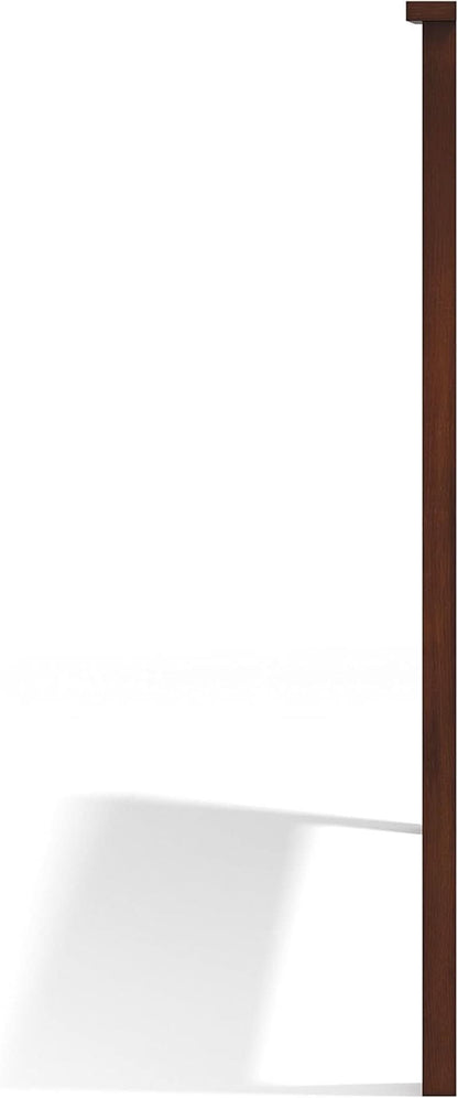 Farmhouse Style Cherry Wood Panel Headboard for Bedrooms