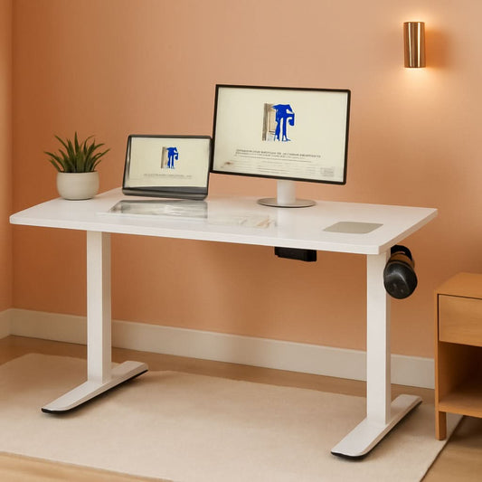 Electric Height Adjustable Standing Desk 48x24 Inches
