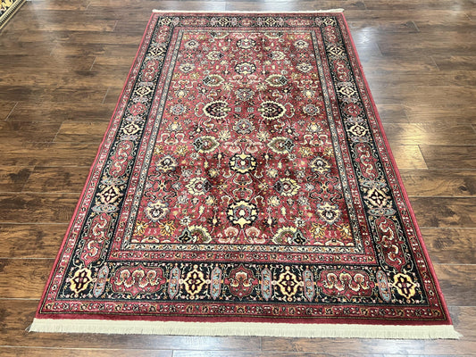 Karastan Rug 6x9, Williamsburg Herati #558, Wool Karastan Carpet, Vintage Karastan Persian Area Rug, Wool Pile