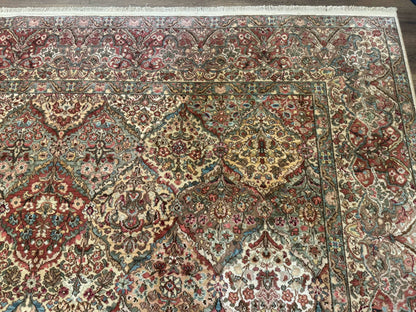 10x14 Karastan Empress Kirman Rug #700/719, Vintage Wool Discontinued Karastan