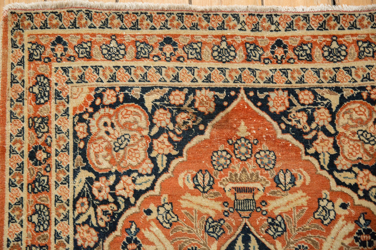 3x4.5 Antique Tabriz Rug