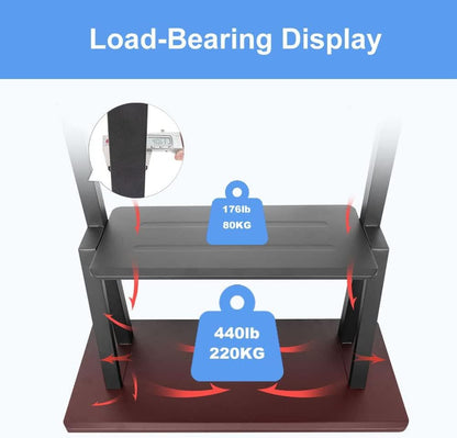 Mobile Tv Cart On Wheels For 42 To 100 Inch Screens