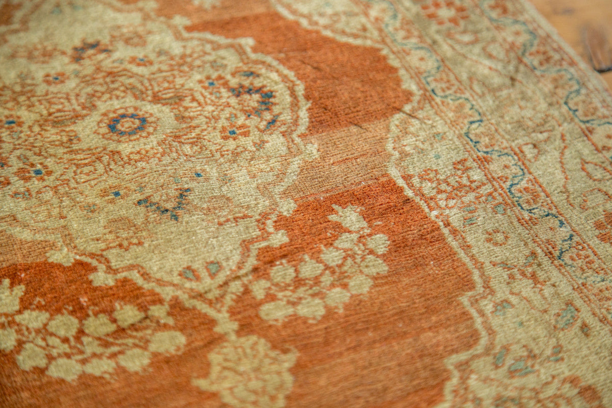 2x3 Fine Antique Haji Jalili Rug Mat