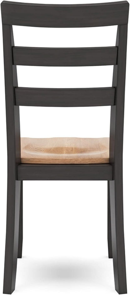 Gesthaven Solid Wood Dining Chair Set of 2 Natural Brown