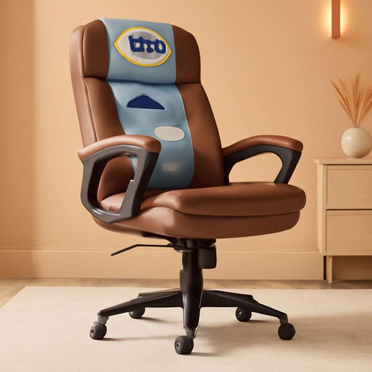 Fairbanks Big And Tall High Back Cognac Office Chair