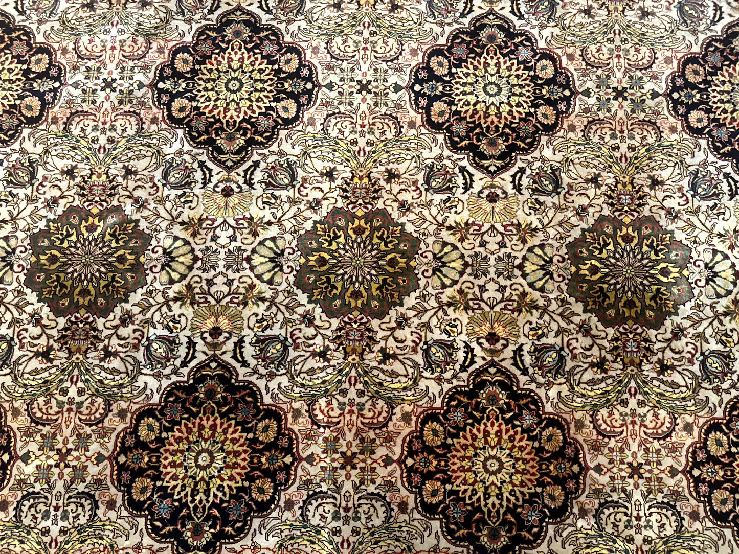 Indian Agra Rug 9x12, Fine Oriental Carpet