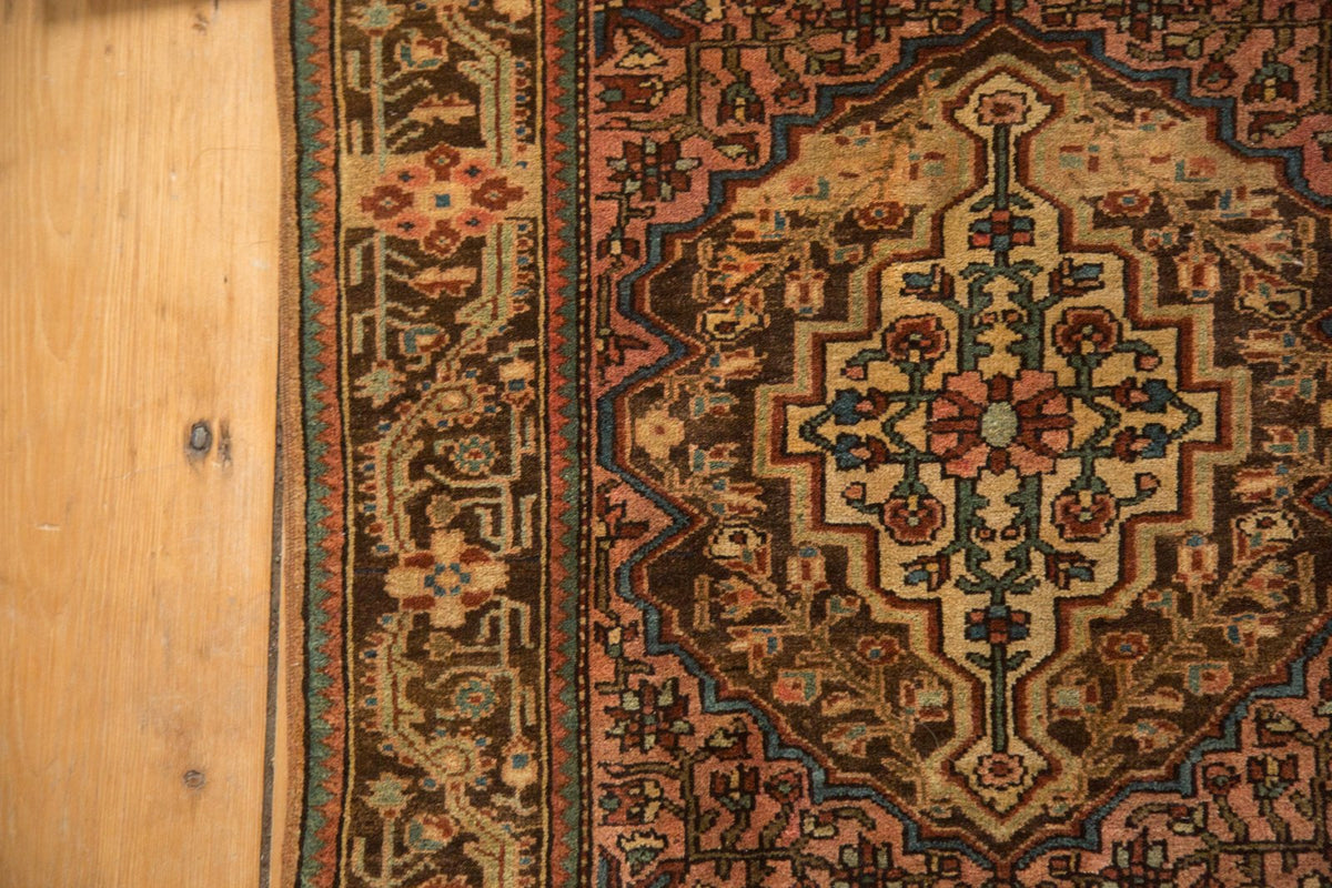 2x2 Vintage Josan Sarouk Square Rug Mat