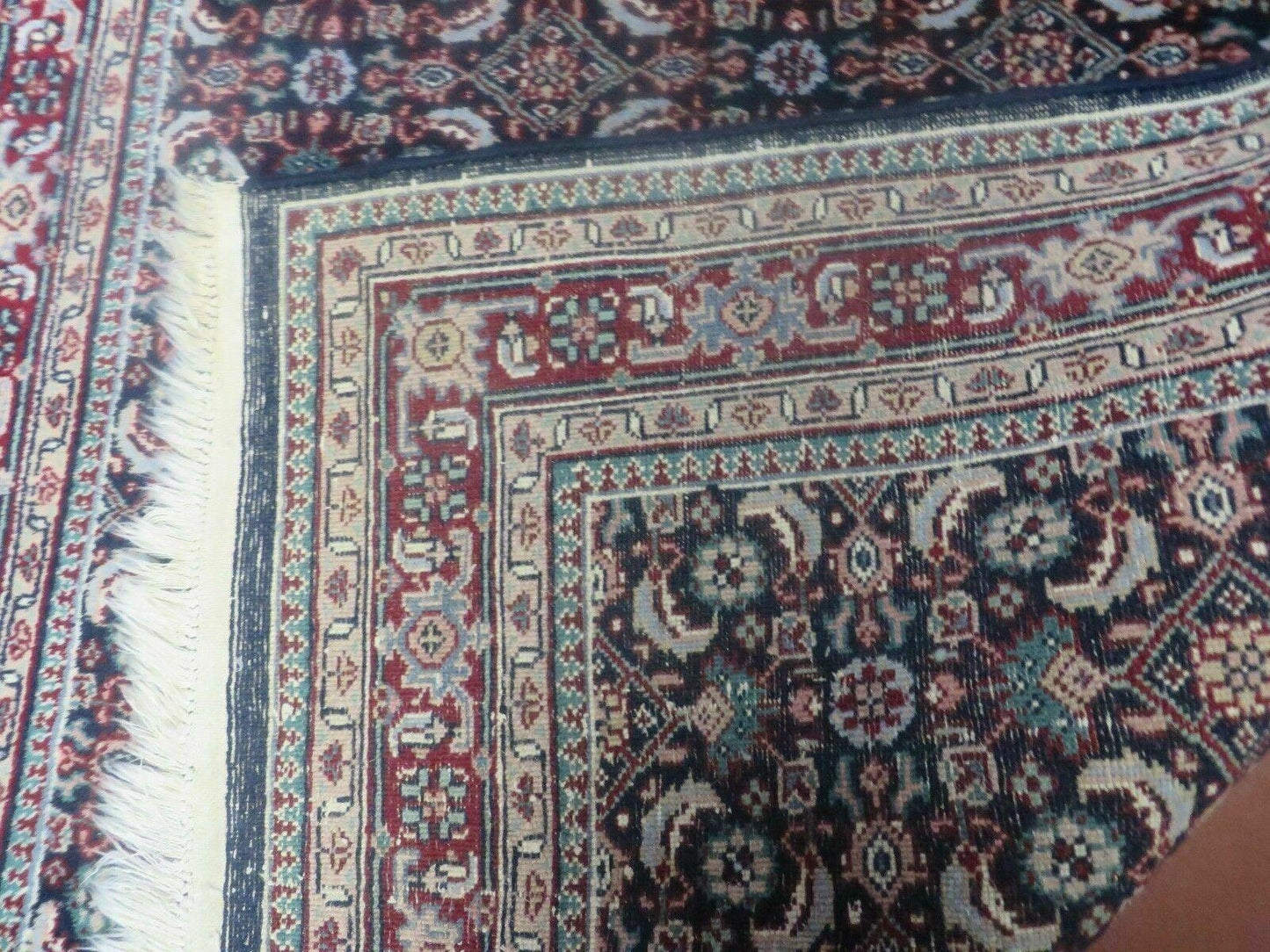 4' X 6' Vintage Handmade Indian Amristar Wool Rug Carpet Nice