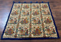 Vintage European Tapestry 4x4, Medievel Design