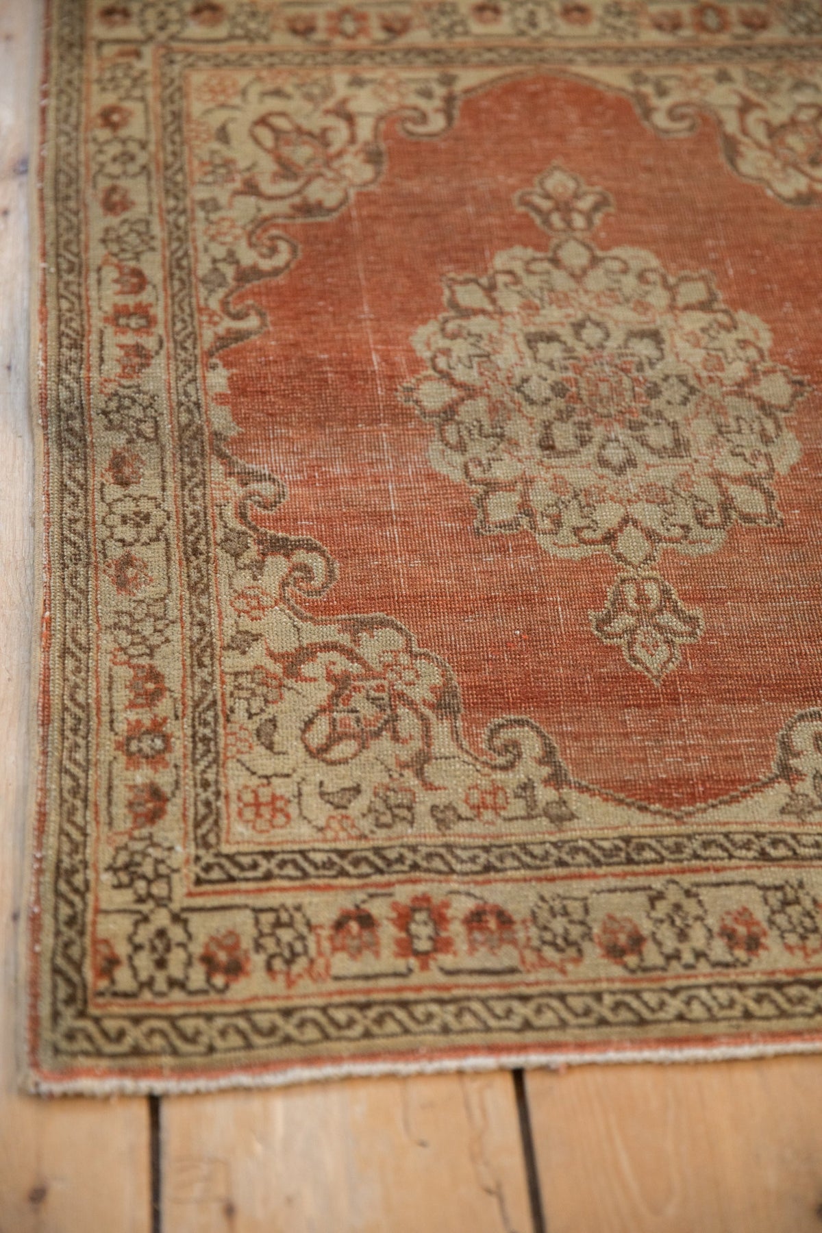 2x2.5 Distressed Antique Jalili Tabriz Rug Mat