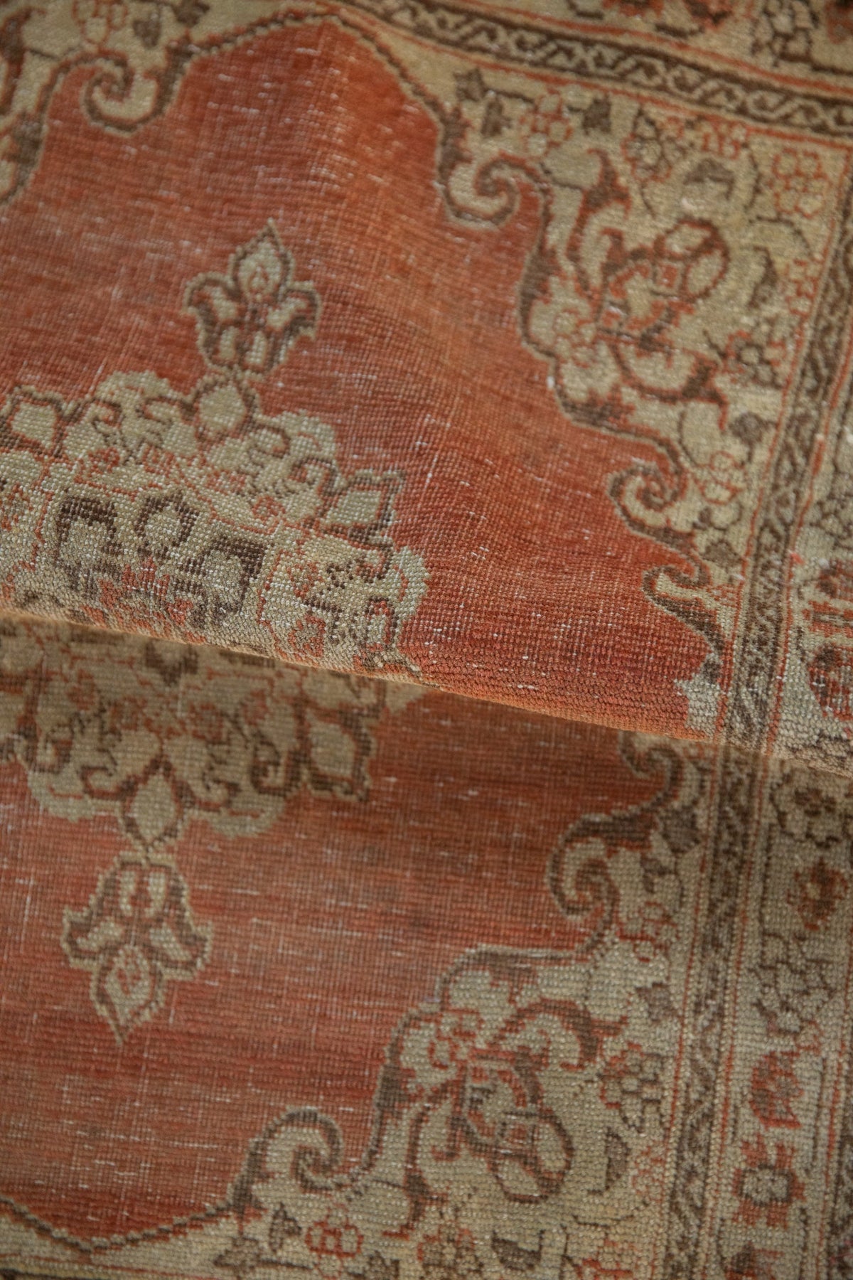 2x2.5 Distressed Antique Jalili Tabriz Rug Mat
