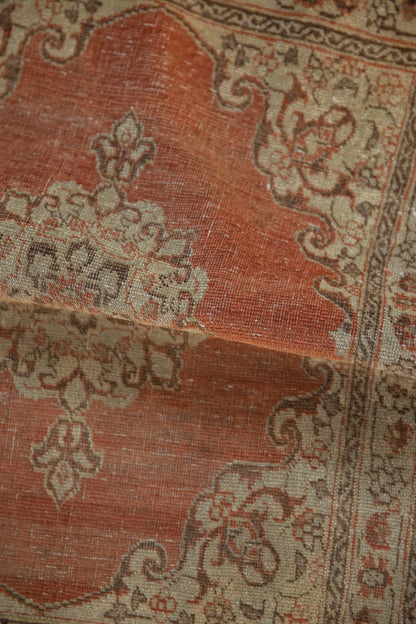 2x2.5 Distressed Antique Jalili Tabriz Rug Mat